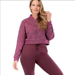 Balance Athletica Crop Flight jacket size L